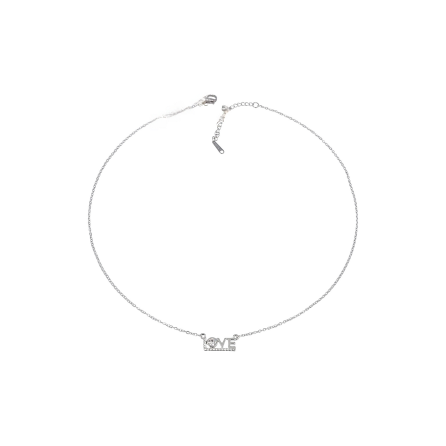 Collana Acciaio Love