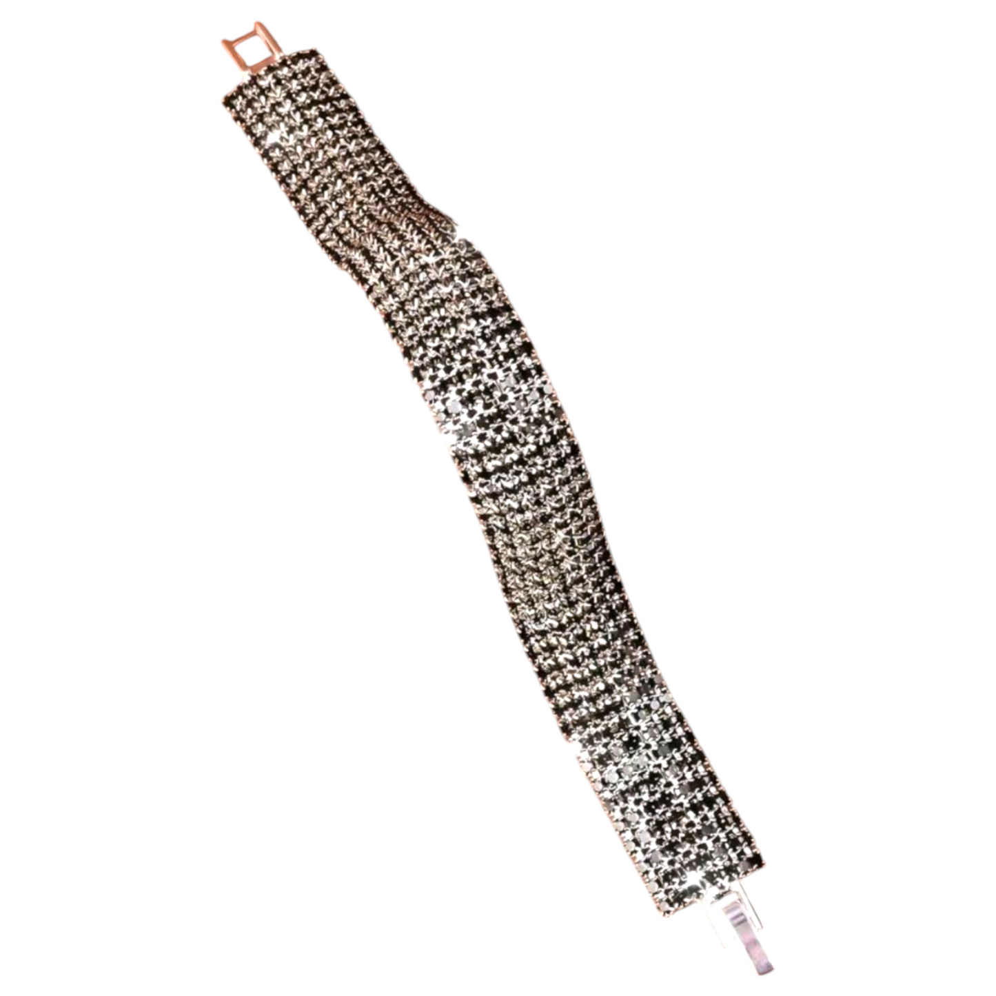 Bracciale Strass Nero