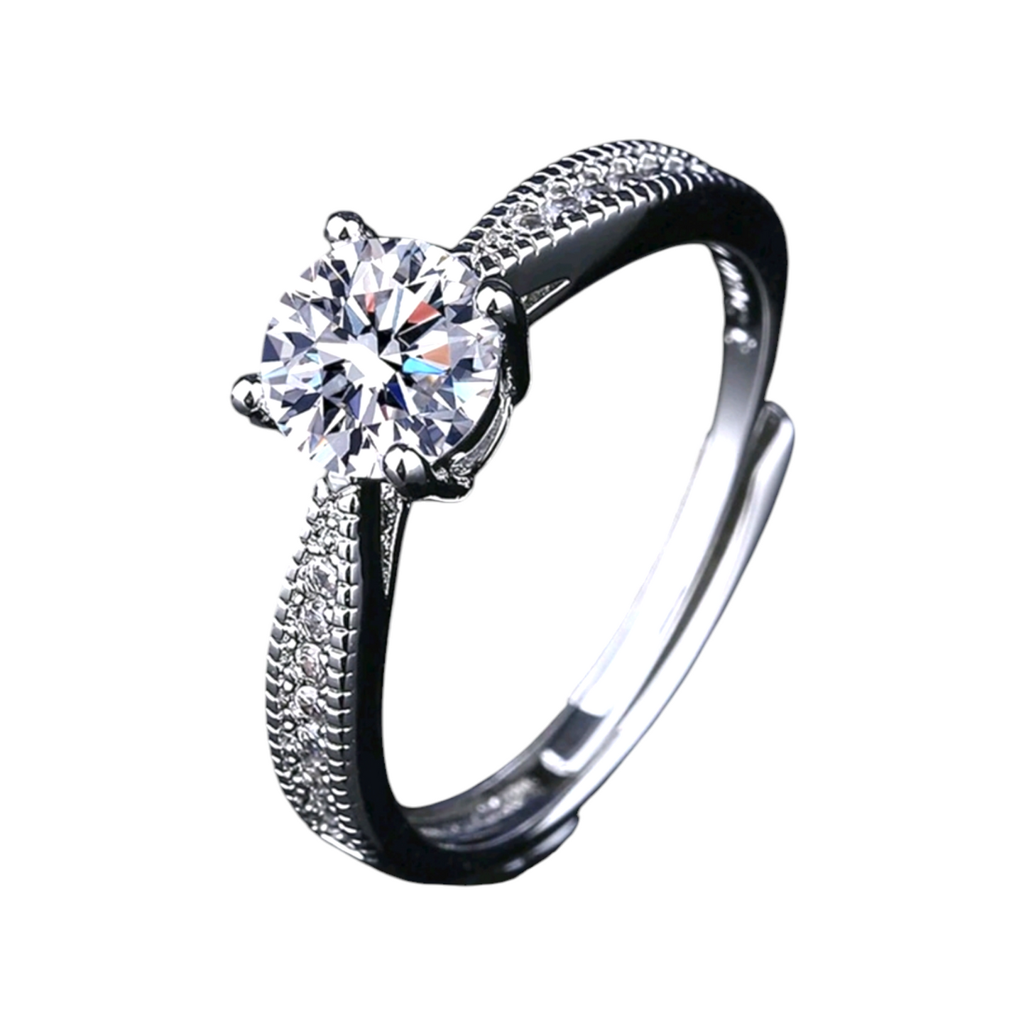Anello Punto Luce Acciaio