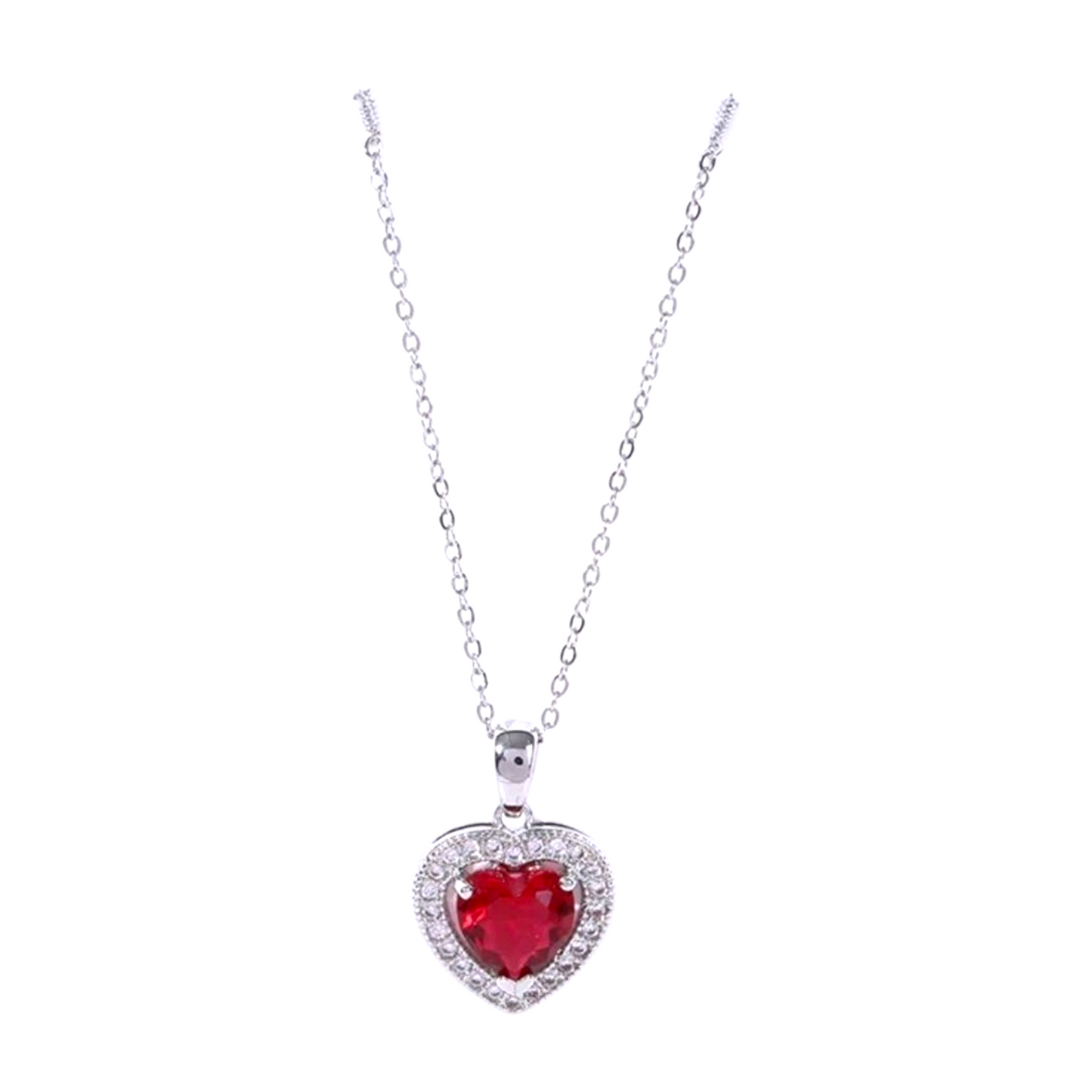 Collana Ciondolo Rosso