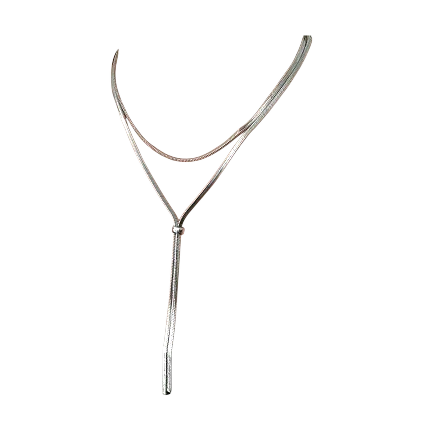 Collana Linerare Acciaio