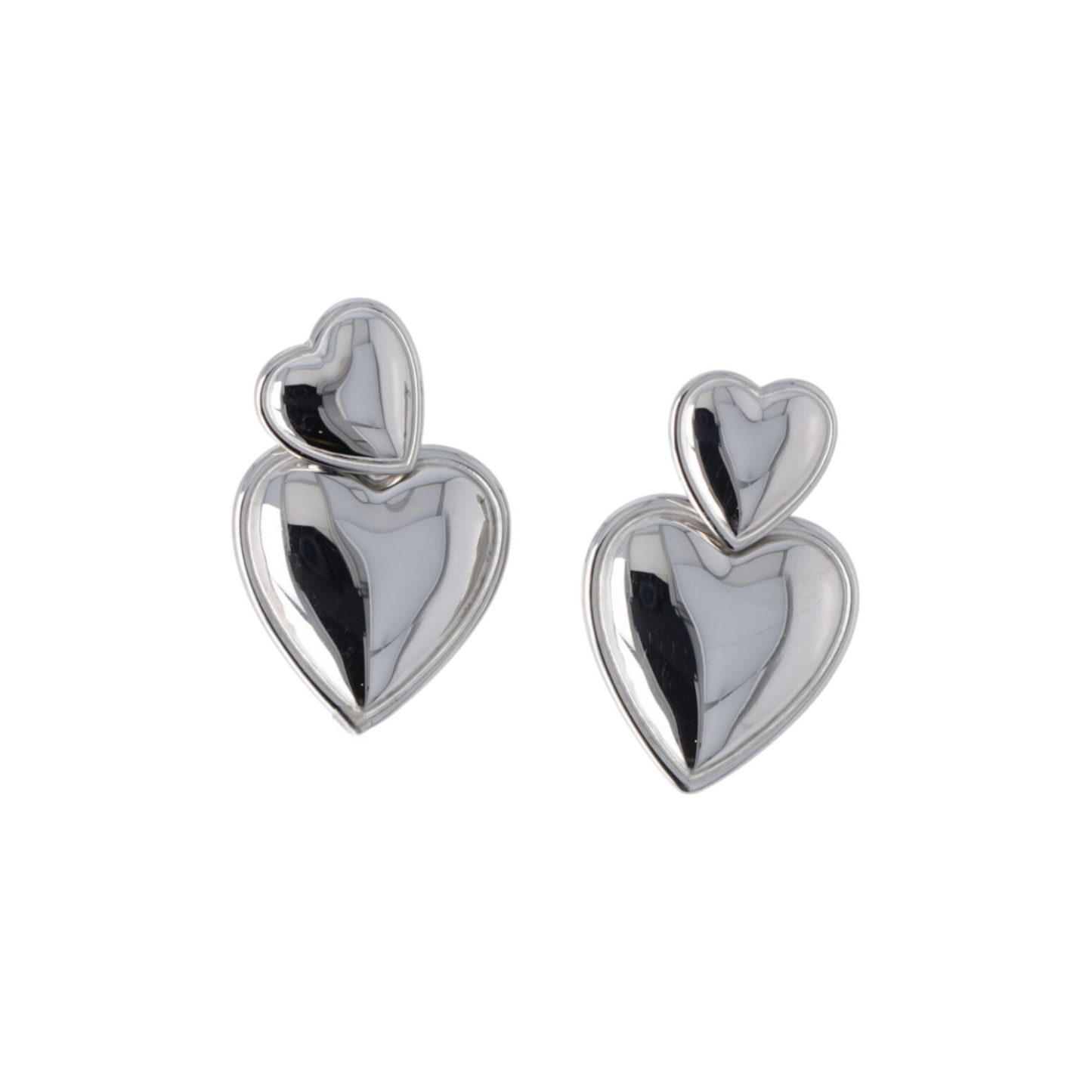 Orecchini Cuore Doppio