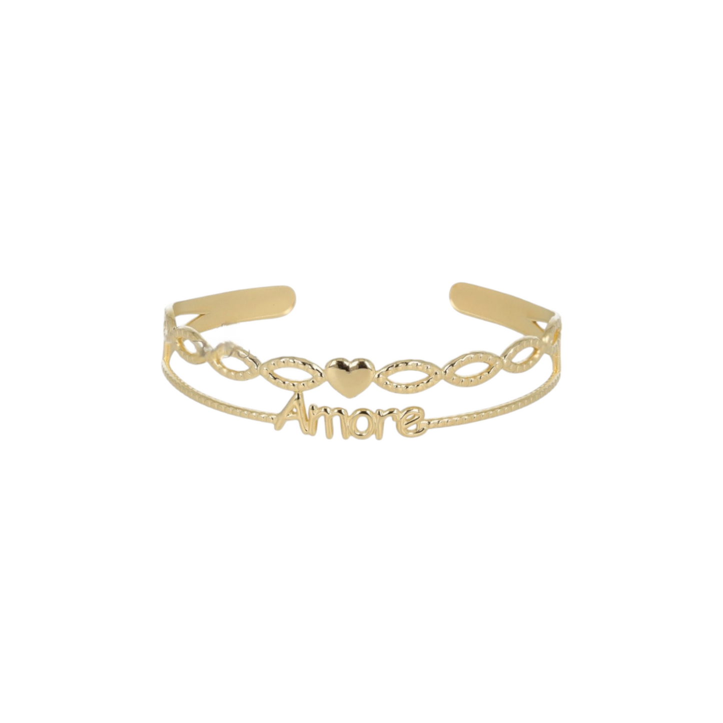 Bracciale Rigido Amore Oro
