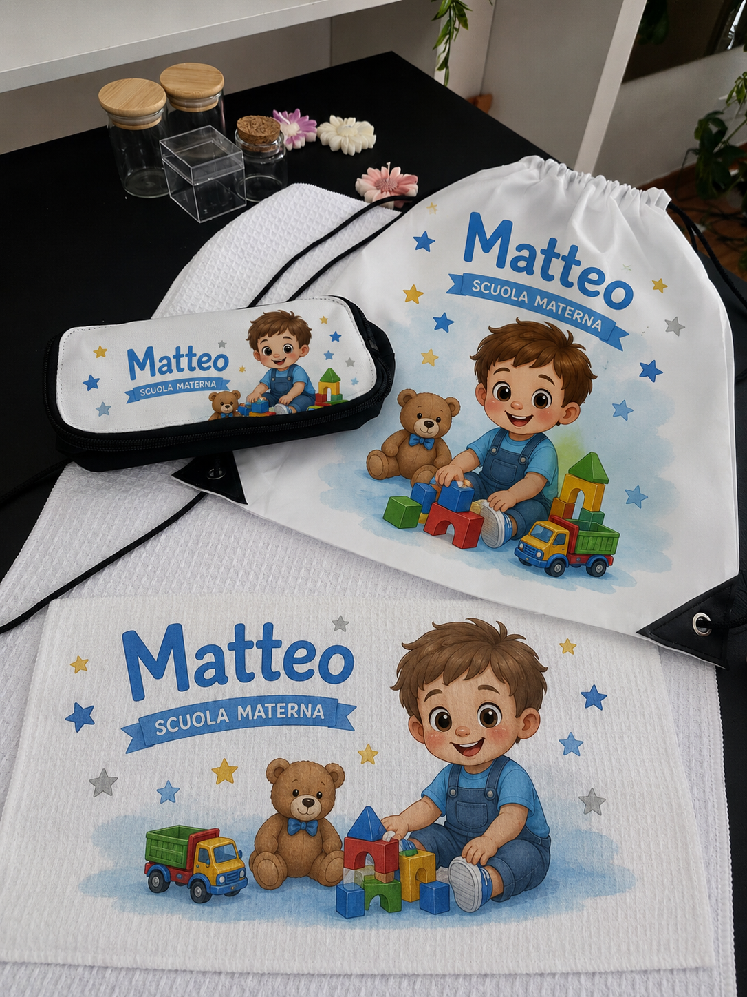 🎒 KIT SCUOLA PERSONALIZZATO – CREATO PER LUI O PER LEI