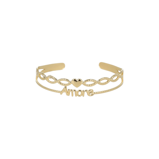 Bracciale Doppio Amore Oro
