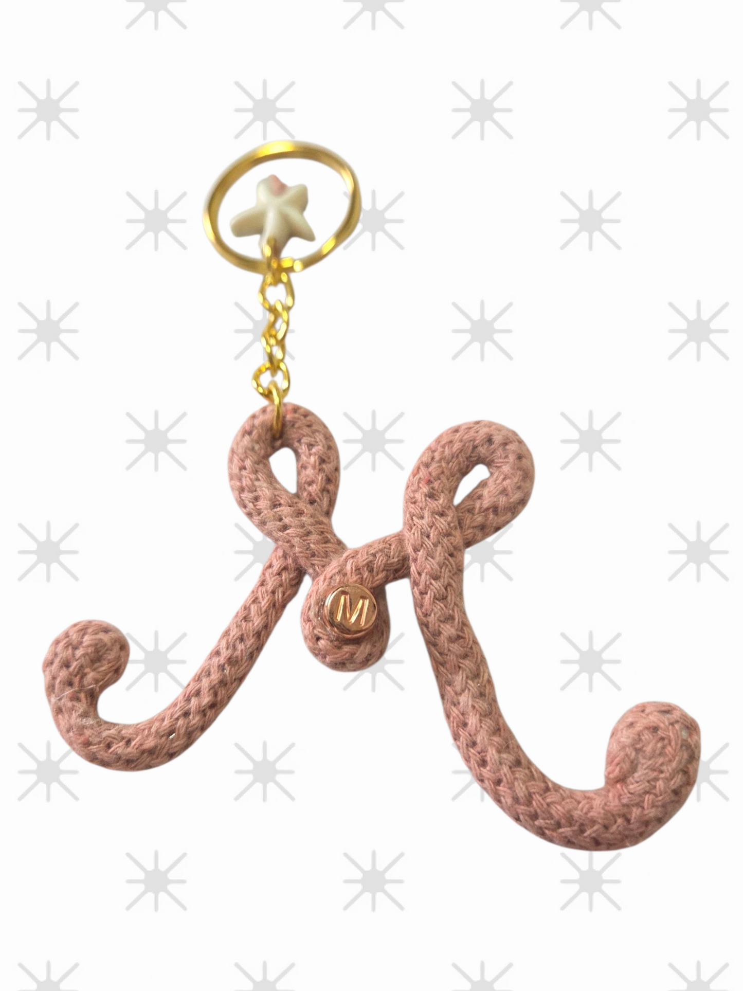 Portachiavi personalizzati con iniziali e colori