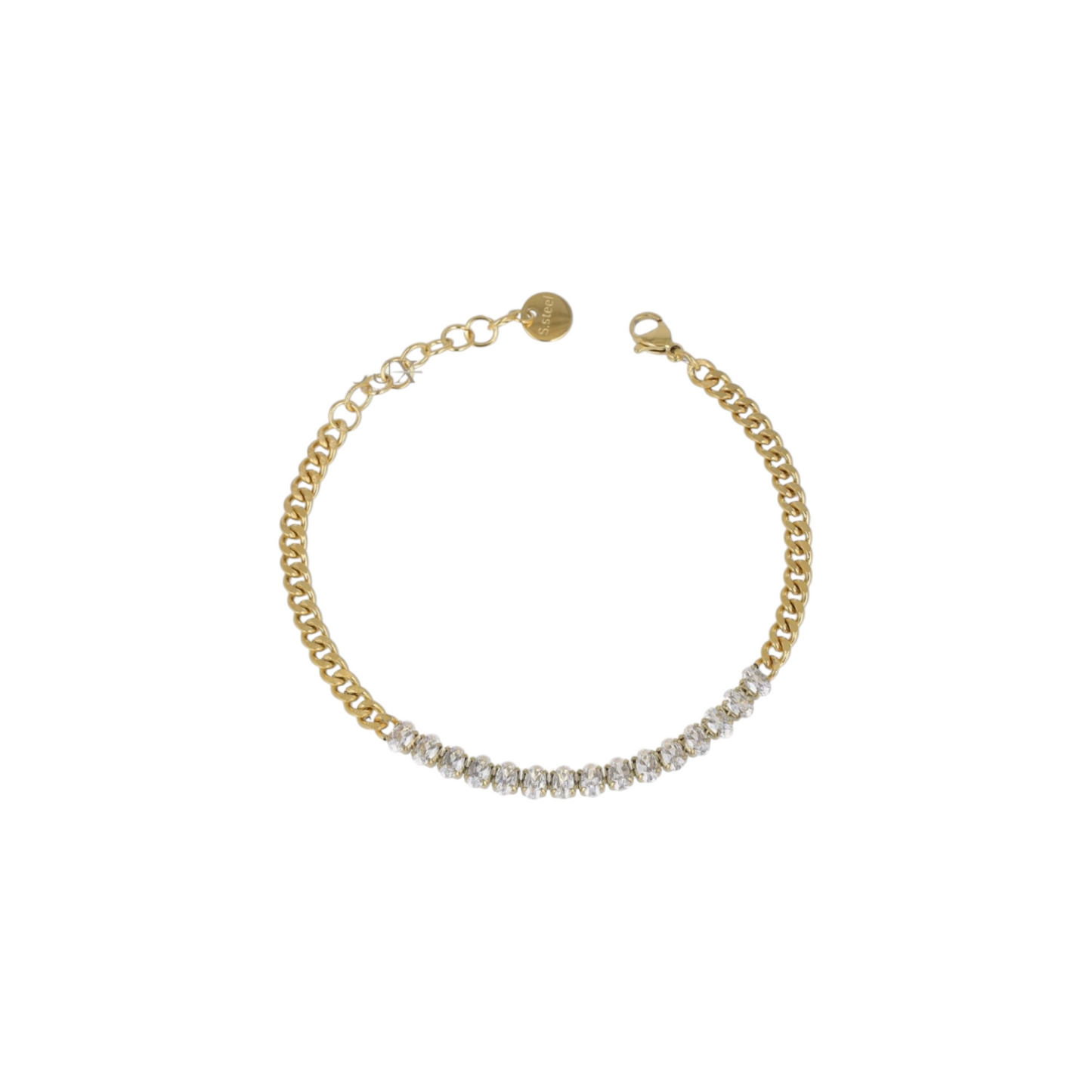 Bracciale Strass Oro
