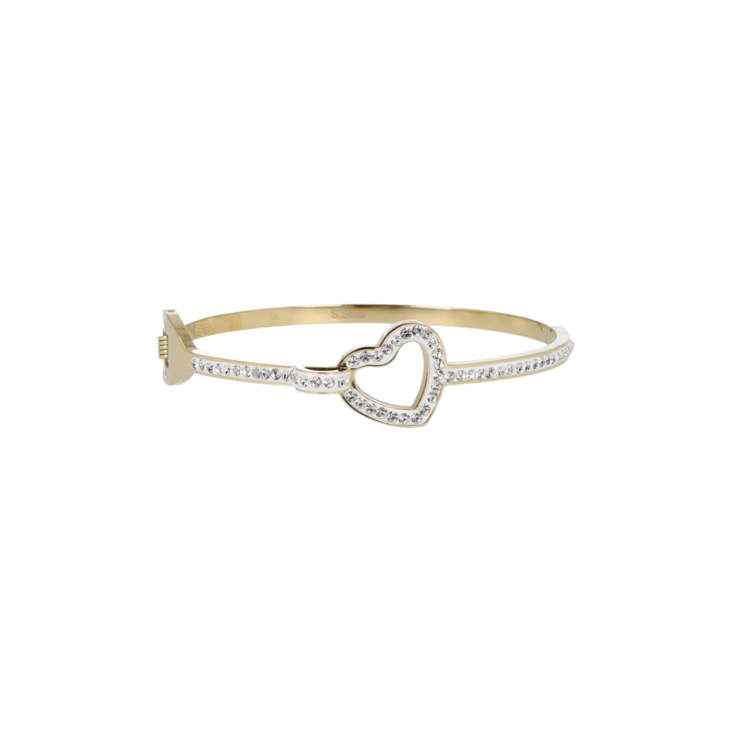 Bracciale Rigido Manetta Cuore