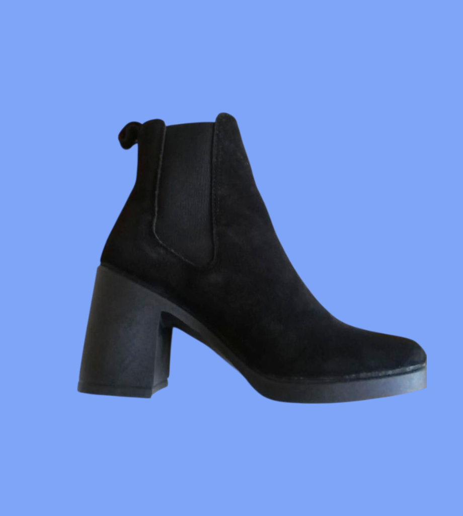 Stivaletto scamosciato