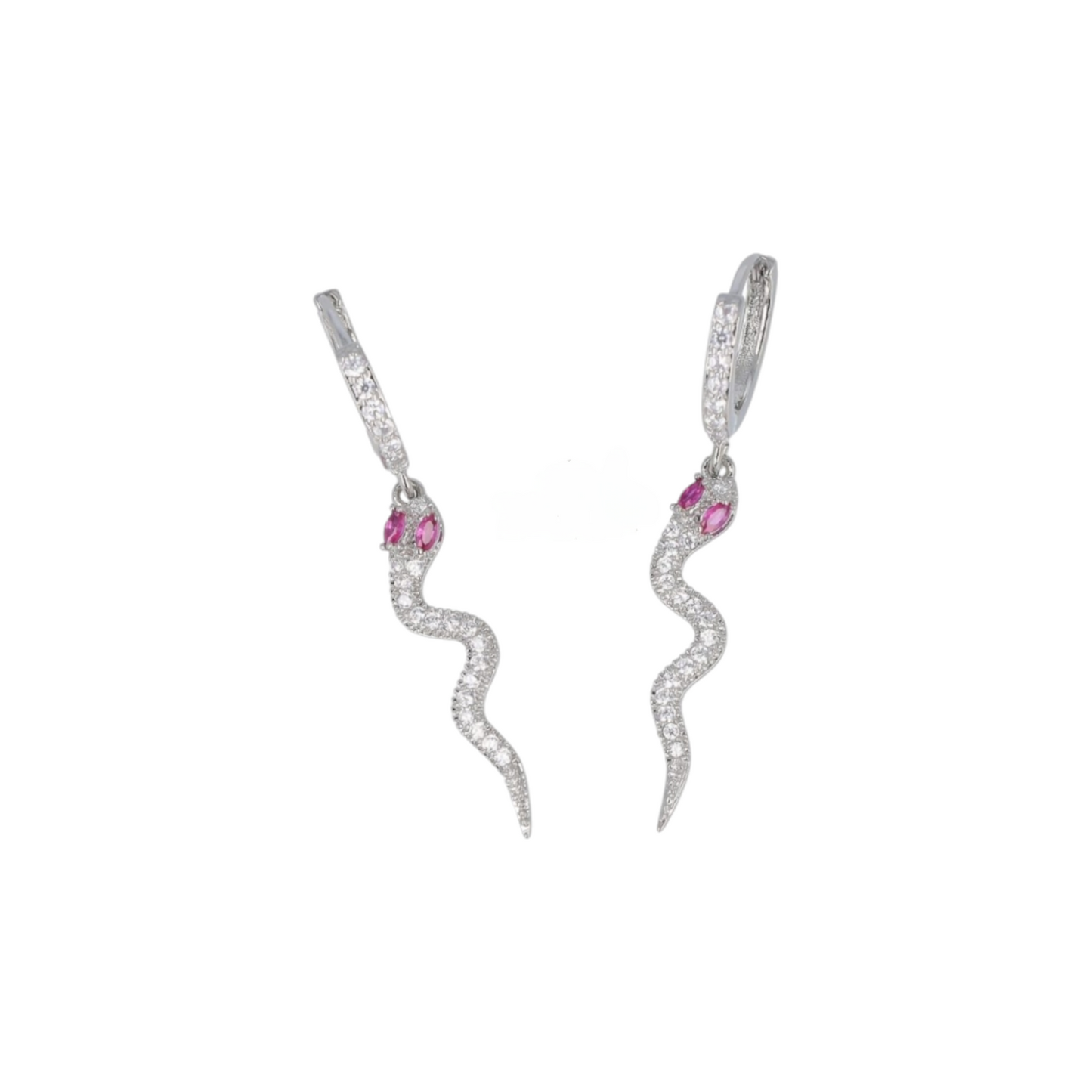 Orecchini Cobra Strass