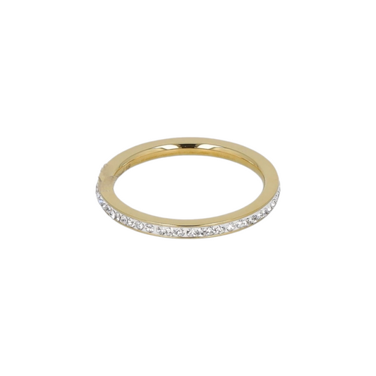 Anello Veretta Strass