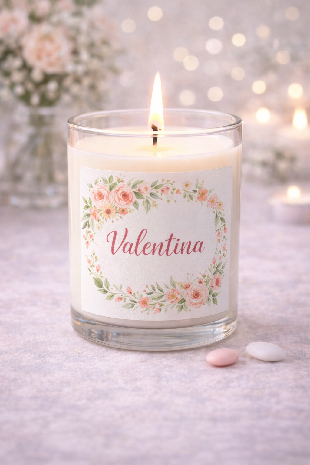 Candele personalizzabili