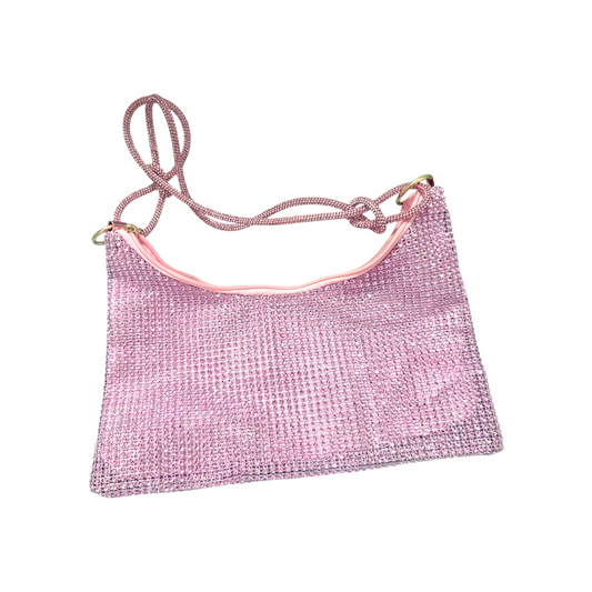 Borsetta Strass Rosa