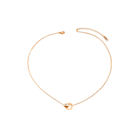 Collana Anelline Strass