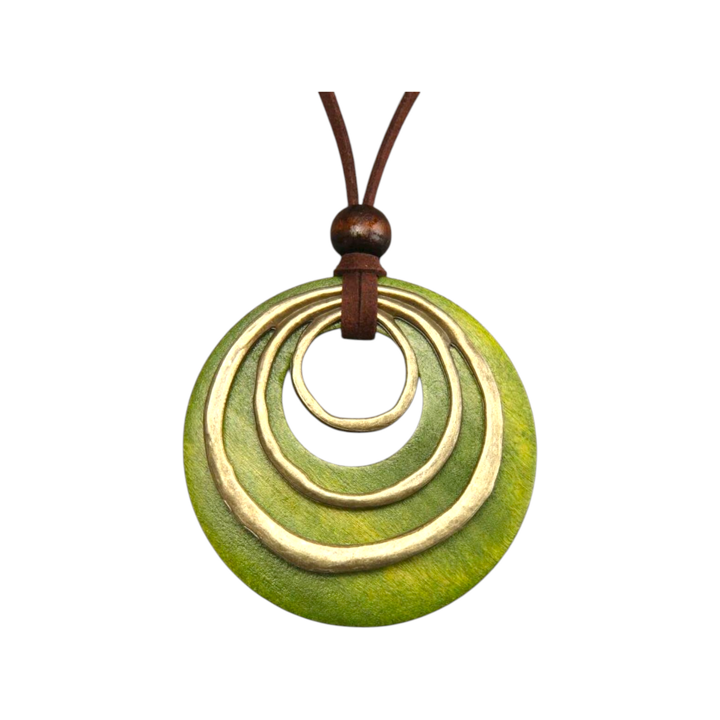 Collana Etnica Verde