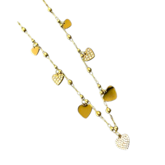 Collana Charms Cuore