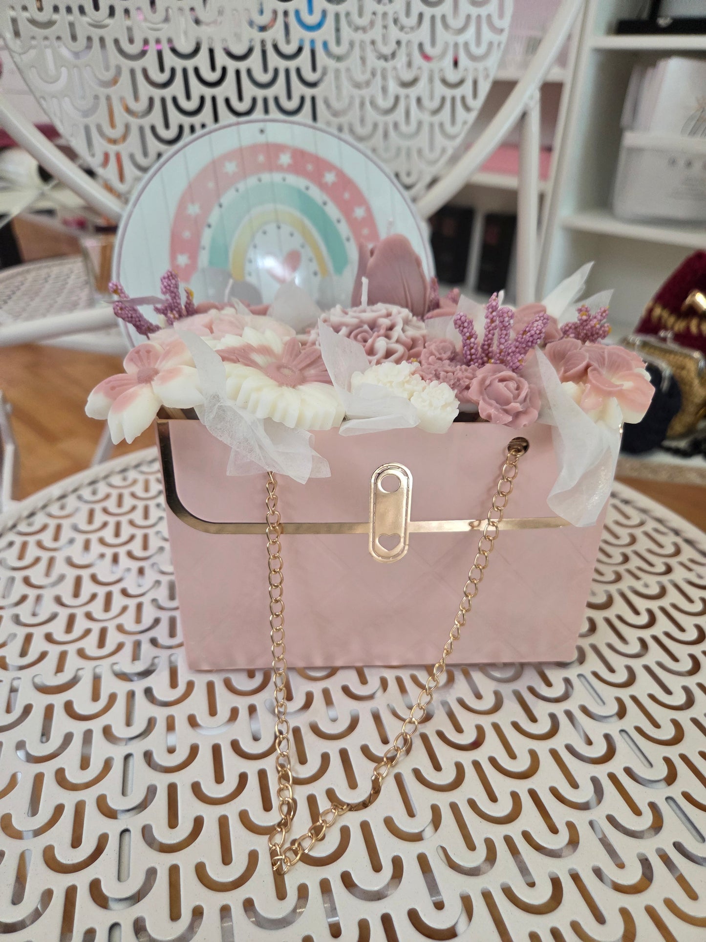 Bouquet di Candele Artistiche  Idea Regalo per Matrimoni, Compleanni, Anniversari e Cerimonie