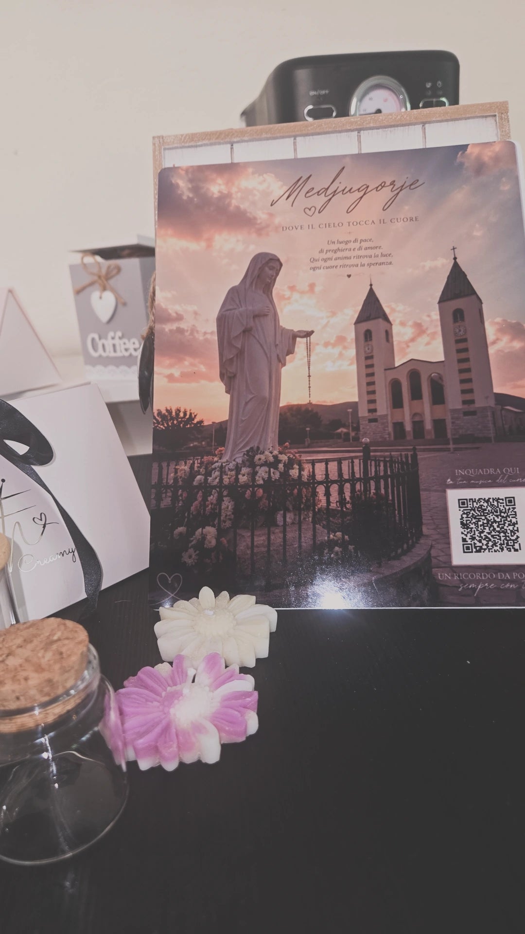 Quadretto Musicale Personalizzato con Foto, Canzone e QR Code | Regalo Emozionale Unico