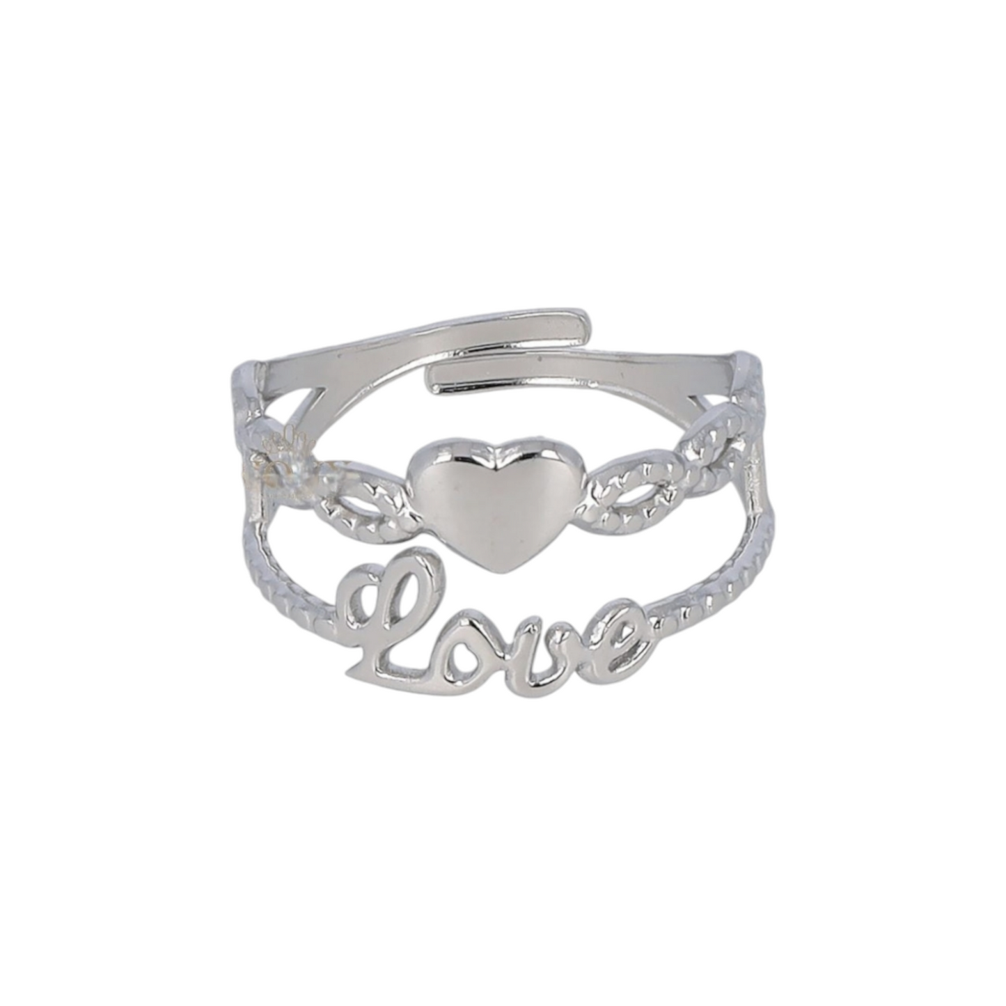 Anello Love silver