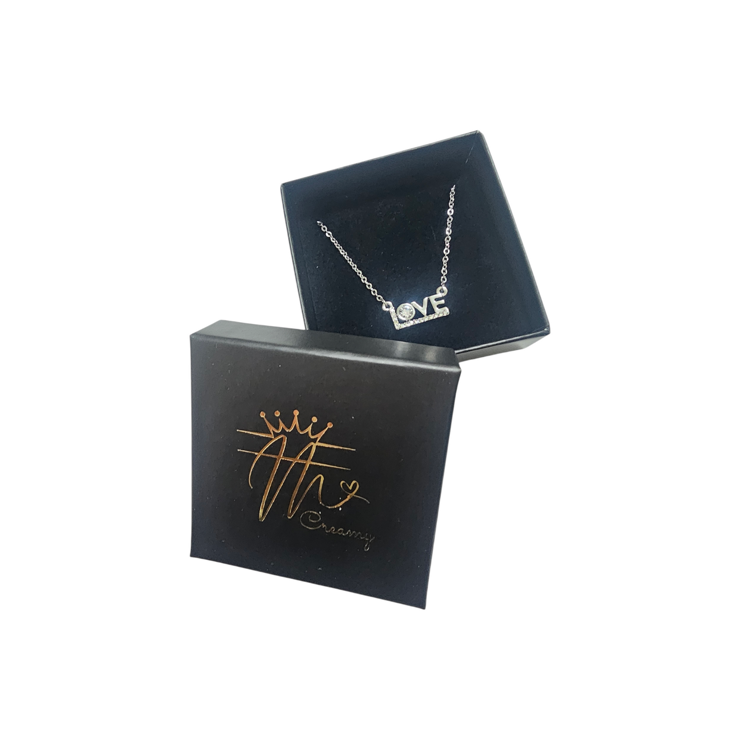 Collana Acciaio Love