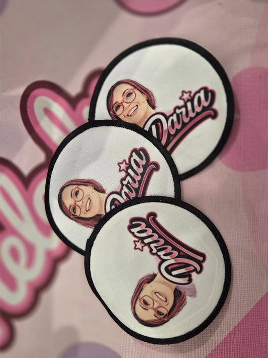 Toppe personalizzate stampate in sublimazione