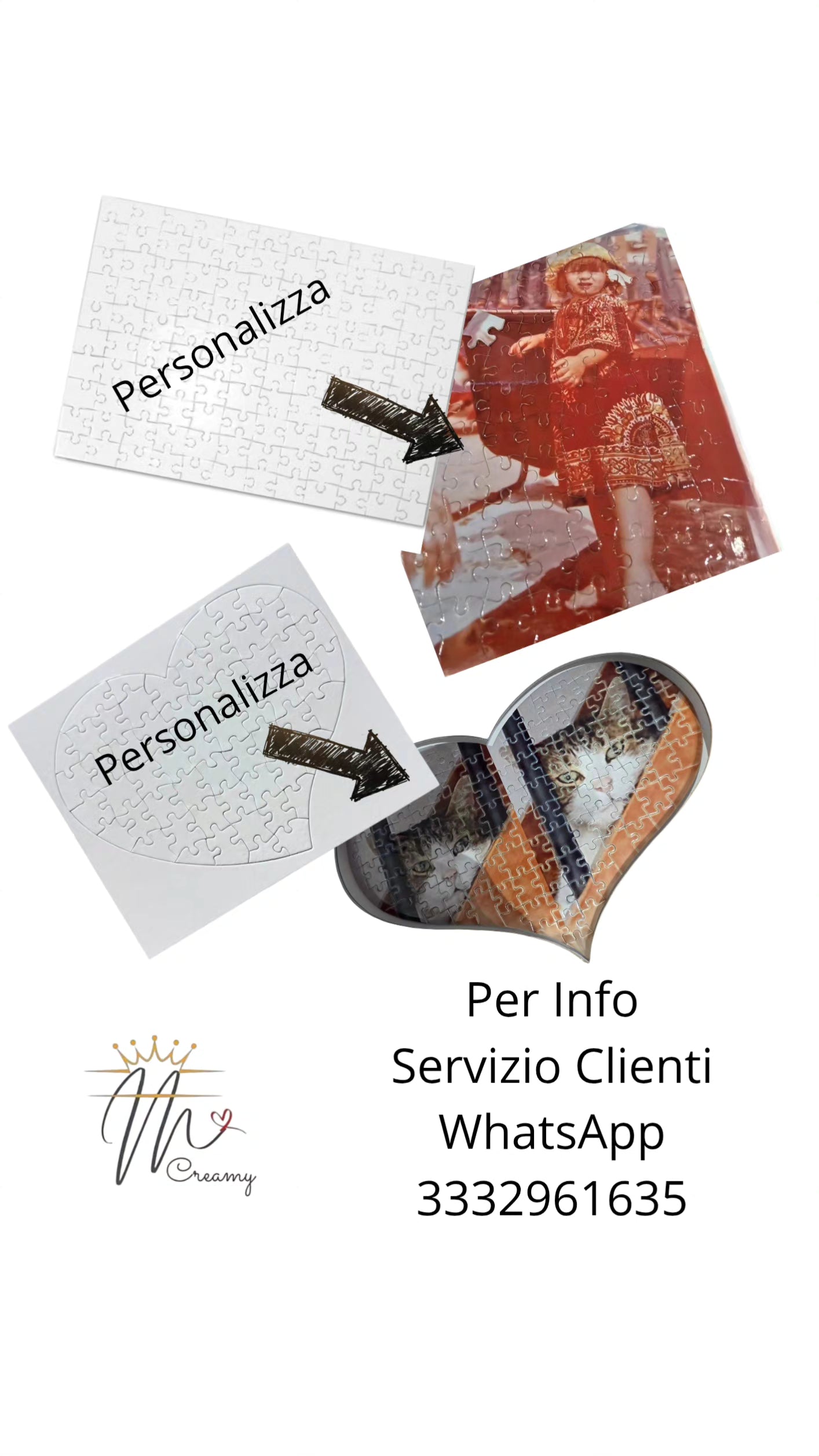Puzzle personalizzabile