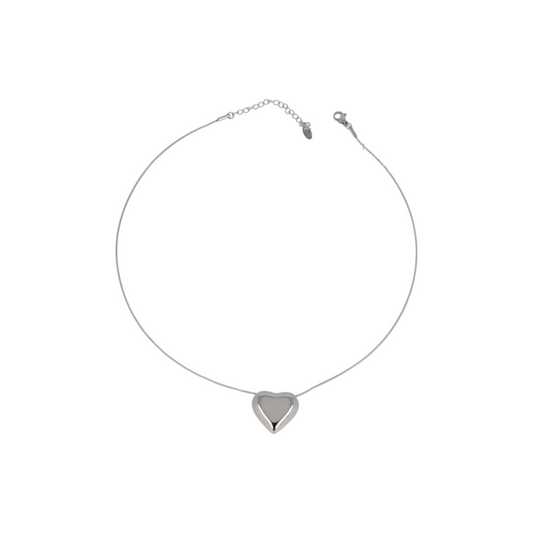 Colllana Cuore Argento