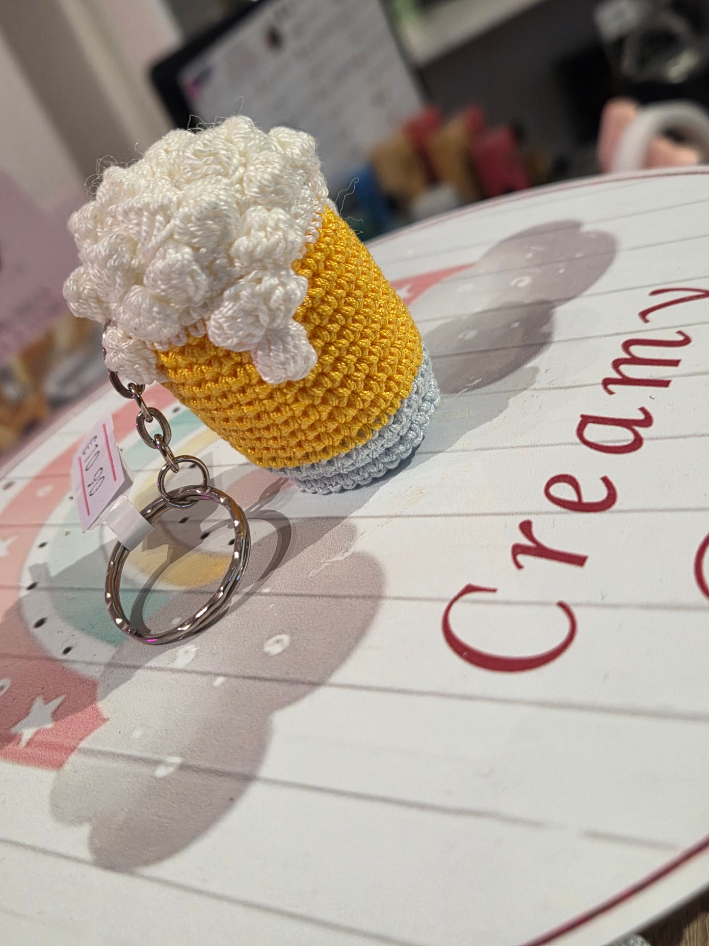 Portachiavi Birrettina Fatto a mano