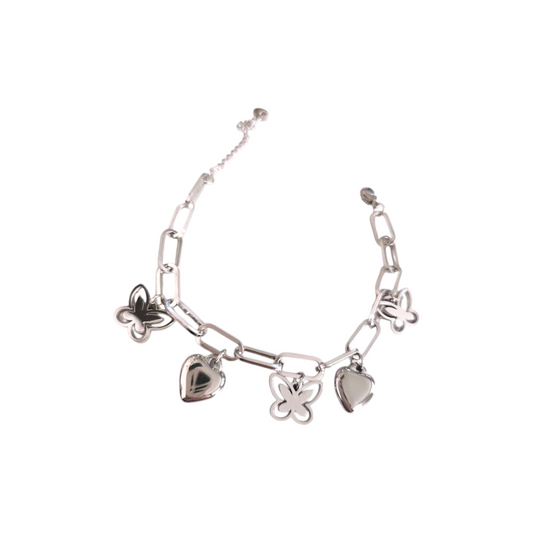 Bracciale col. Argento Charms