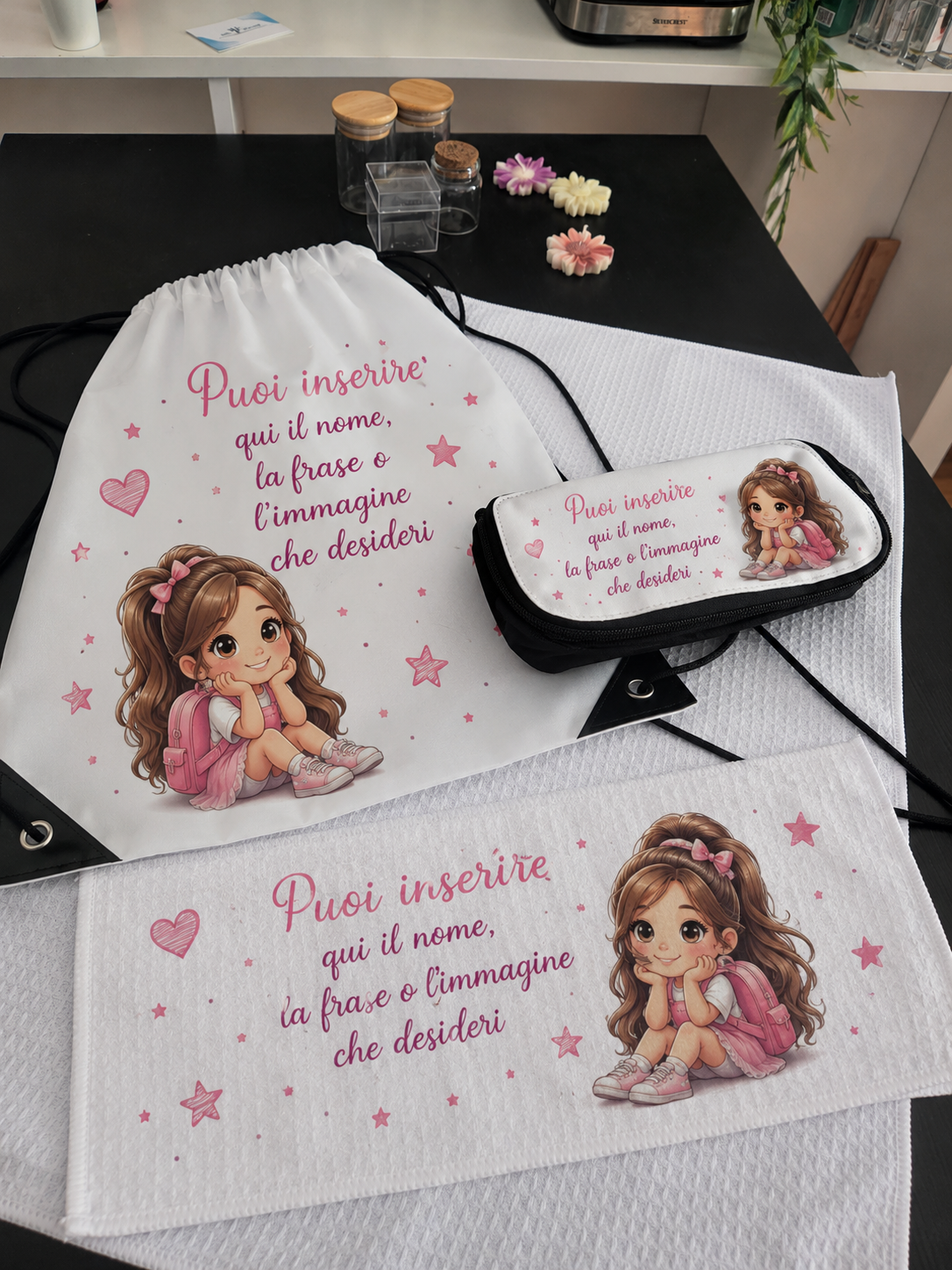 🎒 KIT SCUOLA PERSONALIZZATO – CREATO PER LUI O PER LEI